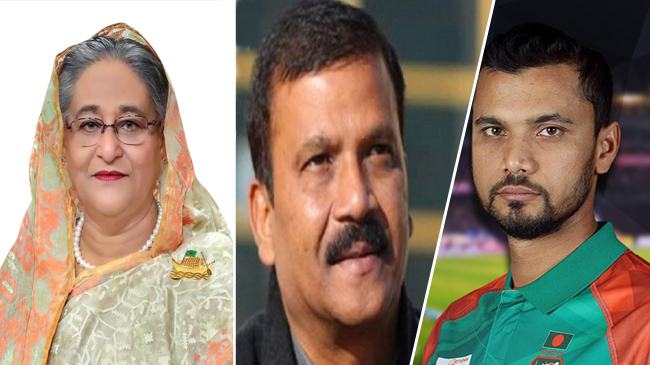 প্রধানমন্ত্রীকে অভিনন্দন জানিয়ে যা বললেন আসিফ নজরুল ও মাশরাফি