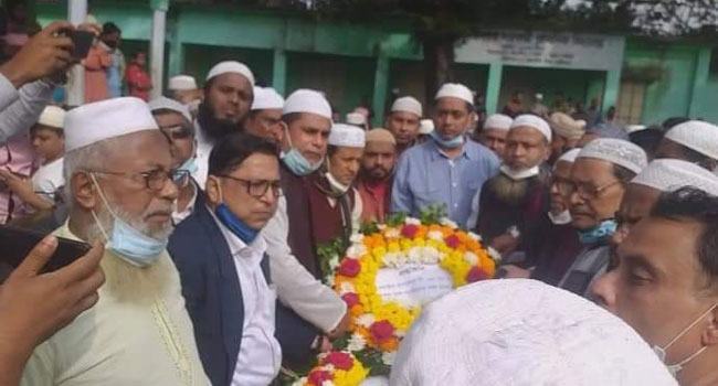 সরাইলে বিএনপি নেতা শাহ আবু তাহেরের জানাজা ও দাফন সম্পন্ন