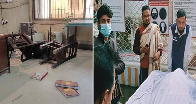 জামালপুর সদর হাসপাতালে হামলা ও ভাংচুর, জরুরি বিভাগ অচল