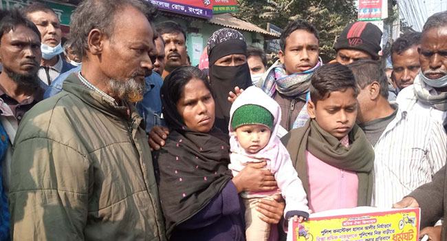 পুলিশ সদস্যের নির্যাতনে মৃত্যু : দৃষ্টান্তমূলক শাস্তির দাবি নাজমুলের পরিবারের