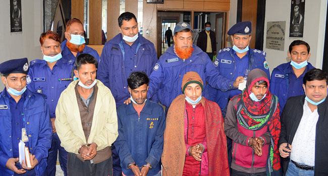 শিশুকে পালাক্রমে ধর্ষণের পর হত্যা, দায় স্বীকার ৪ জনের