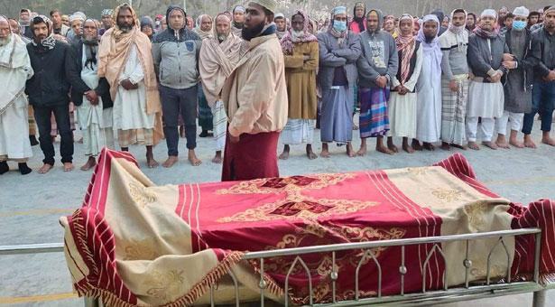 ধর্ষণের পর হত্যা : স্কুলছাত্রী আনুশকার দাফন সম্পন্ন