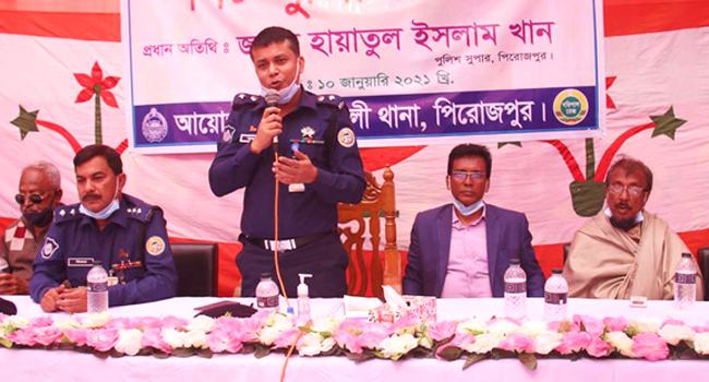 পুলিশ বাহিনী অপরাধীদের বন্ধু হতে পারে না : পুলিশ সুপার হায়াতুল ইসলাম খান