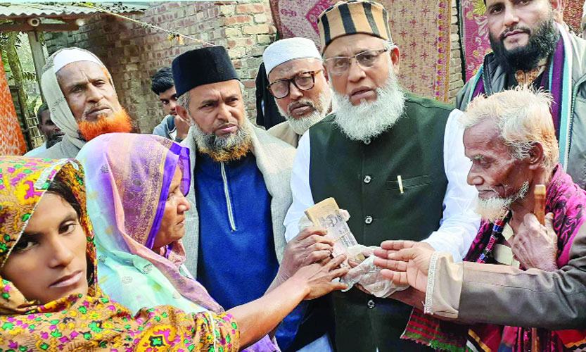 গাজীপুরে আগুনে নিহতদের পরিবারকে জামায়াতের সহায়তা