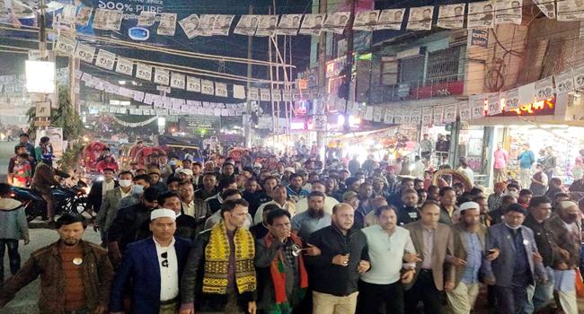 ধানের শীষের প্রচারণায় অংশ নেয়ায় পুড়িয়ে হত্যার ‍হুমকি