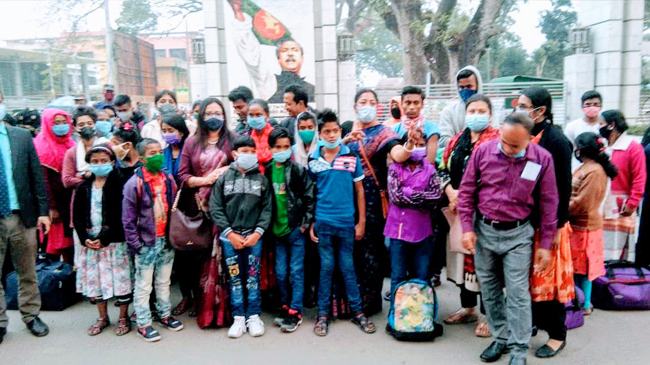ভারতে ২ বছর কারাভোগ শেষে দেশে ফিরল বাংলাদেশী ৩৮ কিশোর-কিশোরী