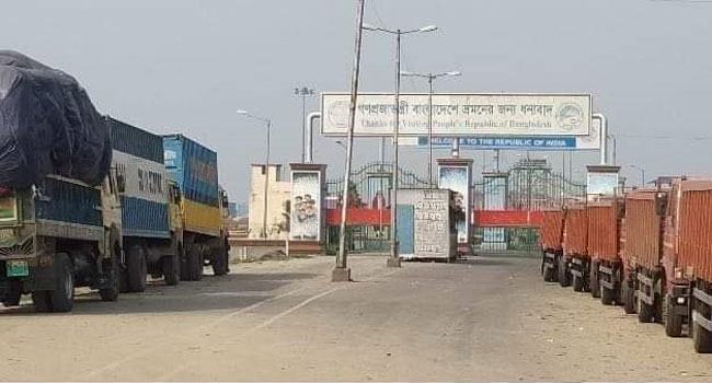 বেনাপোল বন্দর দিয়ে বন্ধ আমদানি-রফতানি