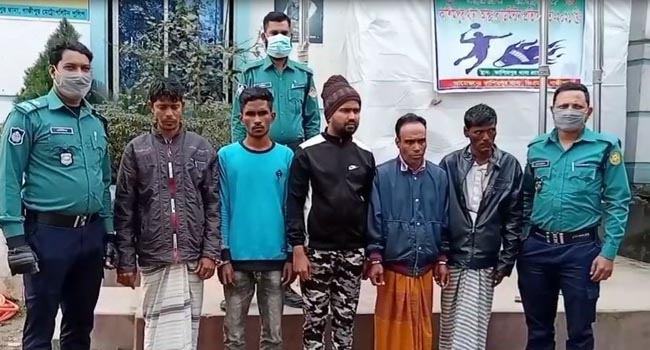 গাজীপুরে অভিনয়শিল্পীকে গণধর্ষণ, গ্রেফতার ৫