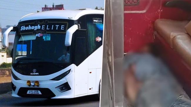 খুলনায় বাসের ভেতরে হেলপারকে কুপিয়ে হত্যা