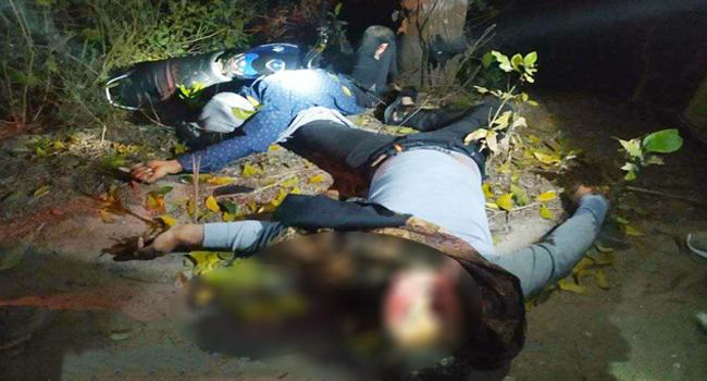 গাছের সাথে ধাক্কা লেগে দুই মোটরসাইকেল আরোহী নিহত