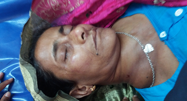 দিরাইয়ে ইজিবাইকের ইঞ্জিনে ওড়না পেঁচিয়ে নারী নিহত