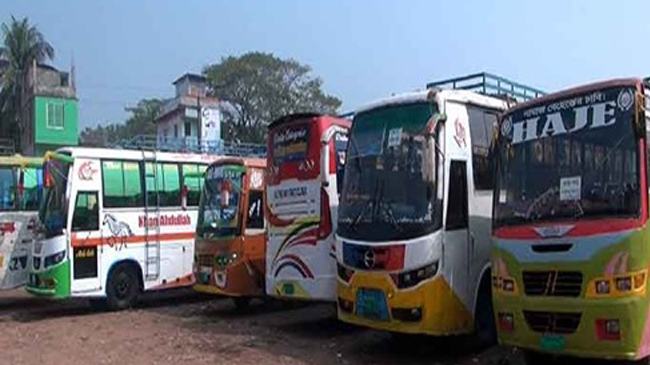 ঝালকাঠিসহ তিন জেলায় বাস চলাচল বন্ধ
