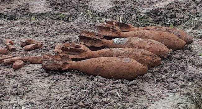 গাজীপুরে ‘মুক্তিযুদ্ধে ব্যবহৃত’ ৫টি মর্টারসেল উদ্ধার