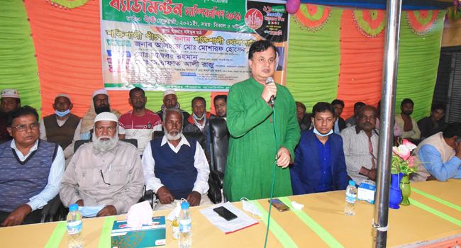 ঘুণে ধরা সমাজ বদলে দিতে পারে যুবকরাই : এমপি মোশাররফ