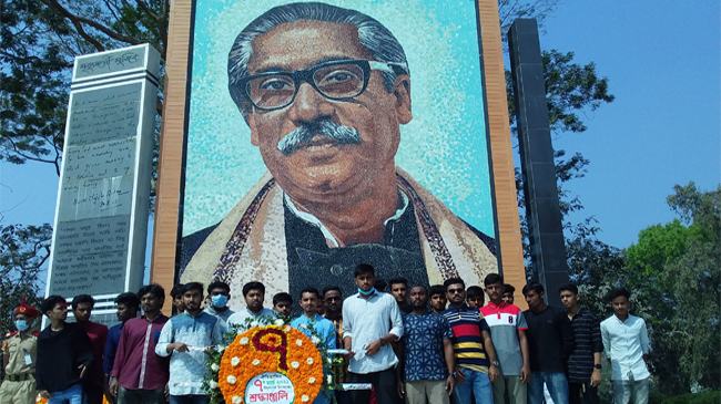 বহিরাগত নিয়ে ইবি ছাত্রলীগের শ্রদ্ধাঞ্জলি