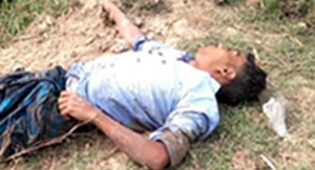 রাণীনগরে ধানের জমিতে যুবকের লাশ
