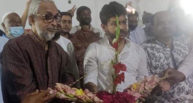 ভাঙ্গা পৌর নির্বাচনে নৌকার পক্ষে কাজ করার ঘোষণা নিক্সন চৌধুরীর
