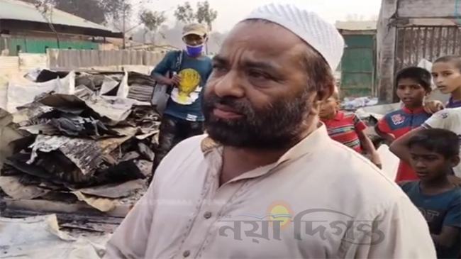 কোটিপতি থেকে হঠাৎ নিঃস্ব গফুর উল্লাহ, আগুনে পুড়েছে তার ৩০০ দোকান