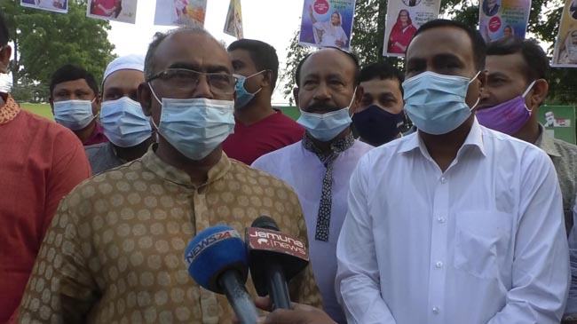 বঙ্গবন্ধুর সোনার বাংলা প্রতিষ্ঠার আহবান রংপুর সিটি মেয়রের