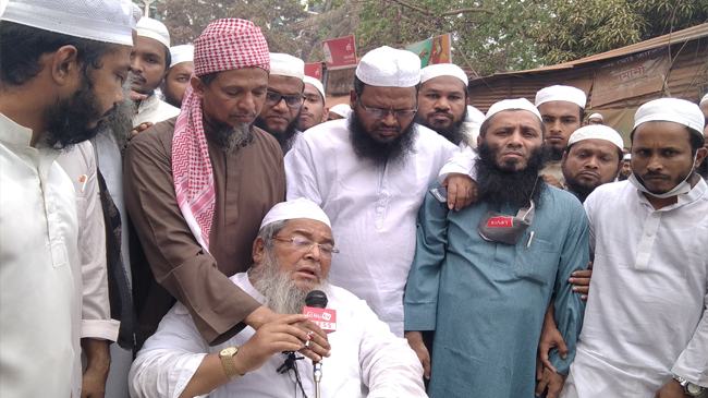 ইসলামবিরোধী কাজ হলে আমরা এভাবে ঝাপিয়ে পড়বো : বাবুনগরী