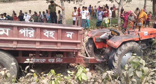 কাপাসিয়ায় ট্রলি উল্টে ২ শ্রমিক নিহত, চালক আহত