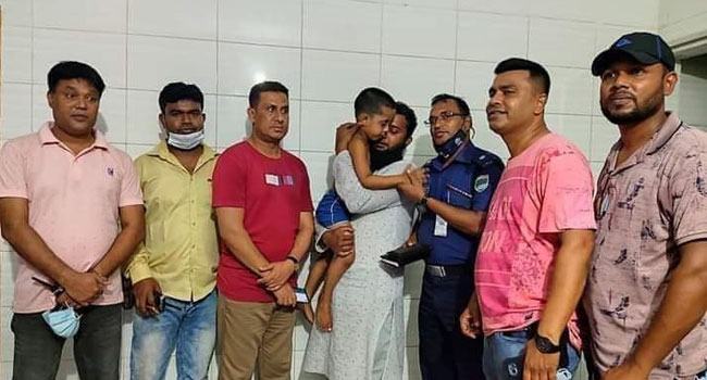 অপহরণের ১০ ঘণ্টা পর শিশু উদ্ধার, গ্রেফতার ৫