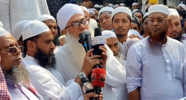 আওয়ামী লীগের লোকজনের জানাজা কোনো হুজুর পড়াবেন না : হেফাজত