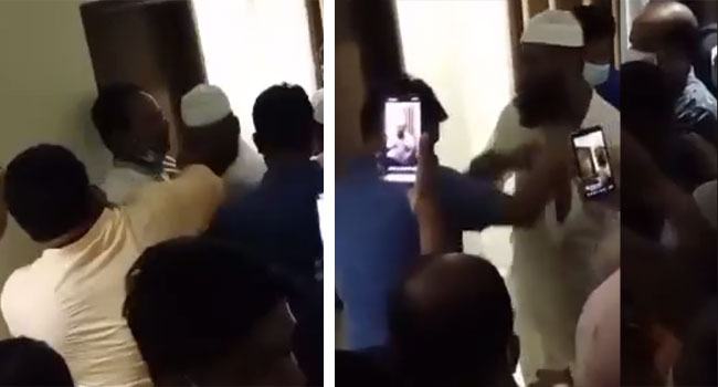 যুবলীগ-ছাত্রলীগের হাতে মাওলানা মামুনুল হক স্ত্রীসহ লাঞ্ছিত
