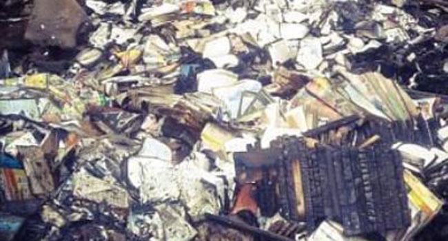 দুষ্কৃতকারীর আগুনে পুড়লো ৪ হাজার কুরআন, বাইবেল ও গীতা