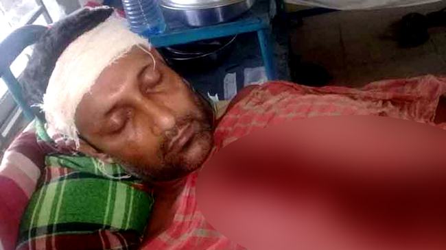 বগুড়ায় মাদক কারবারে বিরোধিতা করায় যুবককে কুপিয়ে জখম