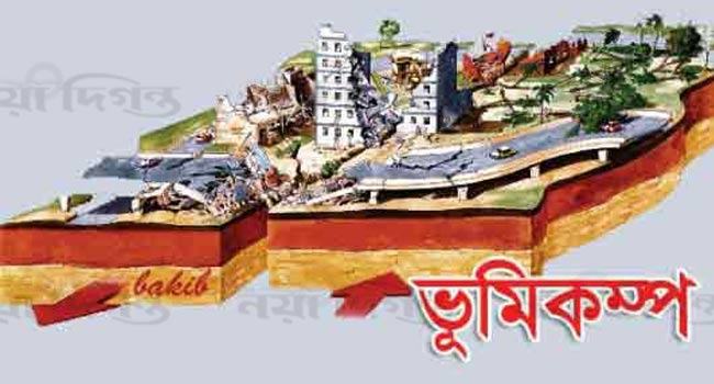 রাজধানীসহ দেশের বিভিন্ন স্থানে ভূমিকম্প অনুভূত