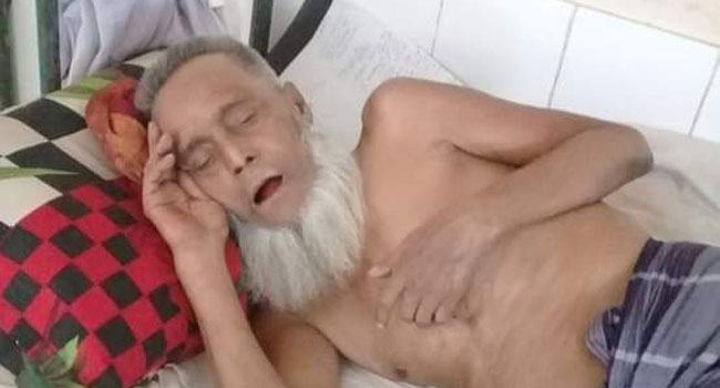 তাহিরপুরে বিনা চিকিৎসায় মৃত্যুশয্যায় বীর মুক্তিযোদ্ধা মশ্রব আলী