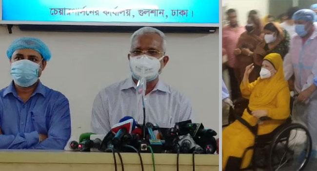 খালেদা জিয়া করোনায় আক্রান্ত হিসেবে হাসপাতালে ভর্তি নেই : ডা: জাহিদ