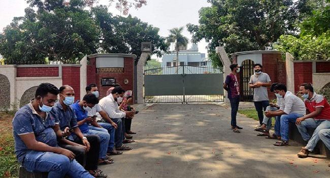 রাজশাহী বিশ্ববিদ্যালয়ের ভিসি বাসভবনে ছাত্রলীগের তালা