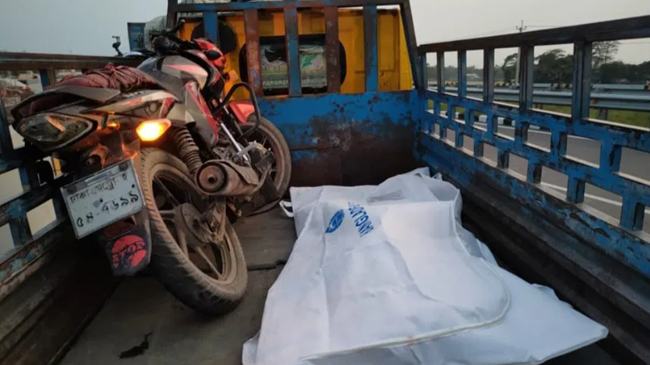 শ্রীনগরে মোটরসাইকেল দুর্ঘটনায় যুবক নিহত