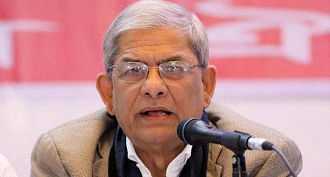 দেশে এখন ত্রাসের রাজত্ব কায়েম হয়েছে : মির্জা ফখরুল