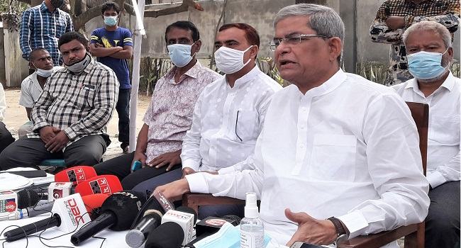 স্বাস্থ্যমন্ত্রী ও সচিবের পদত্যাগ দাবি মির্জা ফখরুলের
