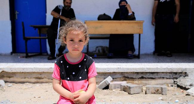 গাজায় বাস্তুচ্যুত ৫৮ হাজার ফিলিস্তিনি : জাতিসঙ্ঘ
