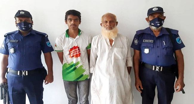 পাংশার শিশু মুরছালিন হত্যা মামলায় দাদা ও চাচাতো ভাই গ্রেফতার