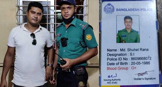 রাজধানীতে পুলিশের ভুয়া এসআই গ্রেফতার