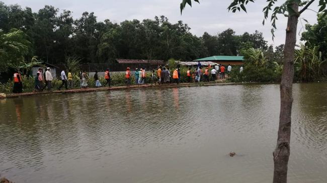 জোয়ারে তলিয়ে গেল উখিয়ার ৩ গ্রাম