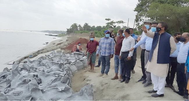 ইয়াসে ক্ষতিগ্রস্ত এলকায় কাজ শুরু করেছে সরকার : এনামুল হক শামীম