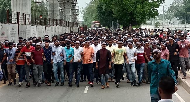 জিয়ার শাহাদাতবার্ষিকীতে স্লোগানে মুখরিত শেরে বাঙলা নগর