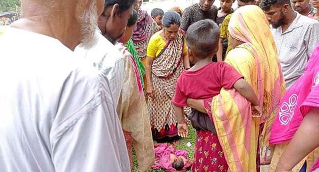 রংপুরে ডাস্টবিন থেকে নবজাতক উদ্ধার