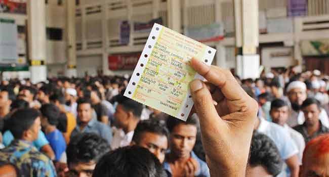 ট্রেনের টিকিট ৮ জুন থেকে কাউন্টারে বিক্রি