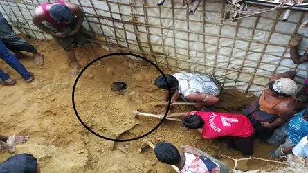 রোহিঙ্গা ক্যাম্পে পাহাড় ধসে নারীসহ নিহত-২