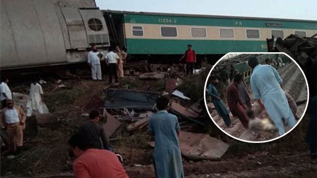 পাকিস্তানে দুই ট্রেনের সংঘর্ষ, নিহত ৩২