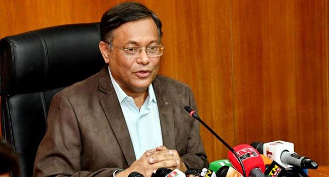 সরকারি ও বিরোধীদল উভয়ই মুক্তিযুদ্ধের পক্ষের হওয়া উচিত : তথ্যমন্ত্রী
