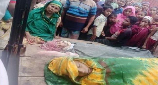 হিলিতে বজ্রপাতে দুই বোনের মৃত্যু