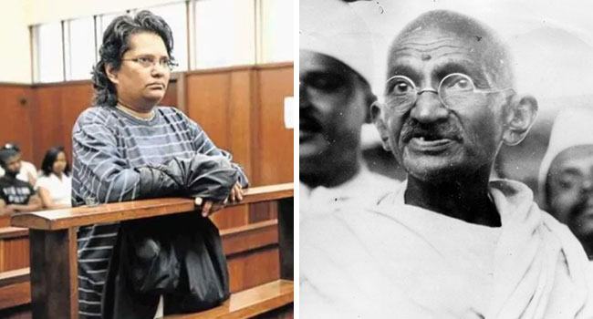 দক্ষিণ আফ্রিকায় জালিয়াতির মামলায় জেলে মহাত্মা গান্ধীর প্রপৌত্রী